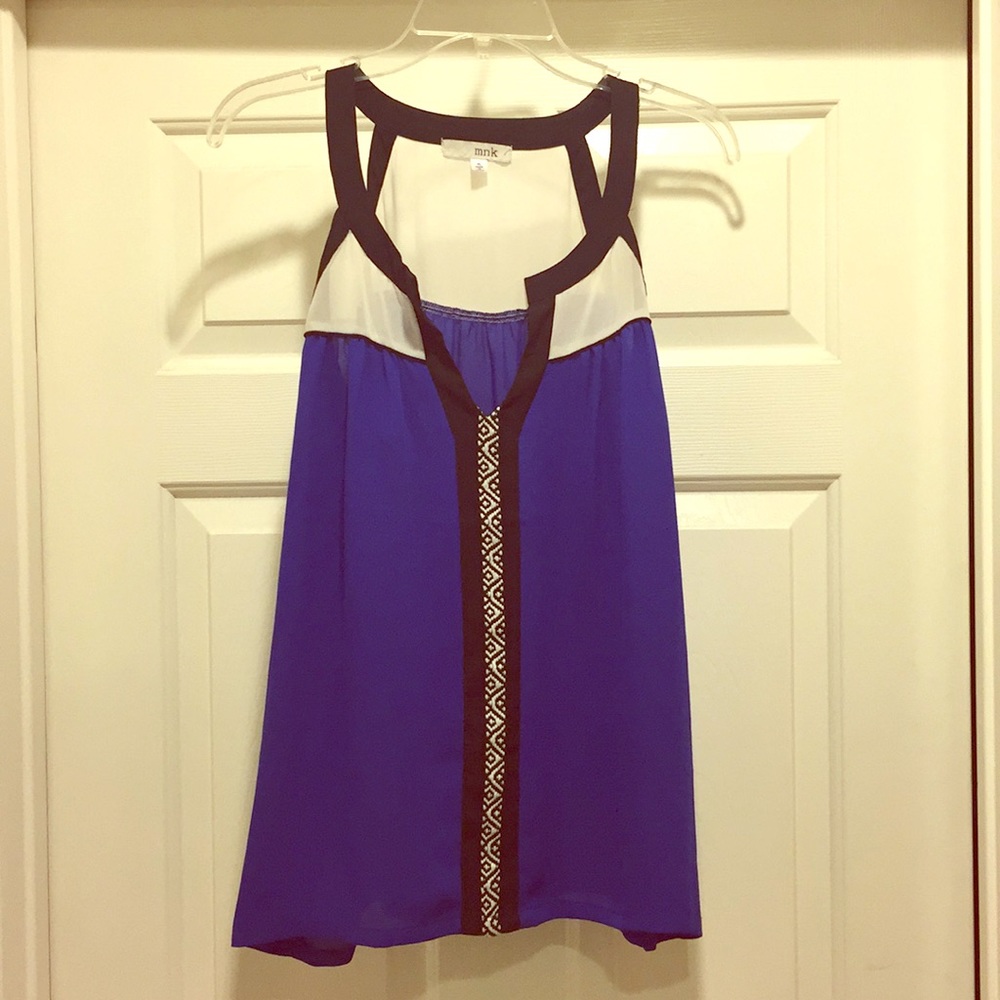 Blue Tank top